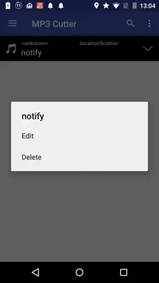 MP3 Cutter android App screenshot 4